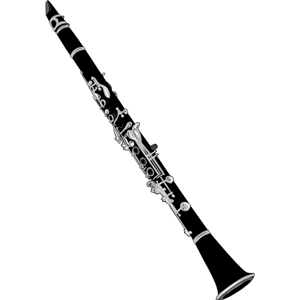 SVG Clarinet vector graphics