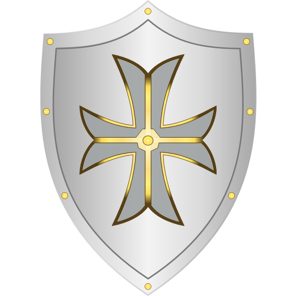 SVG Classic medieval shield
