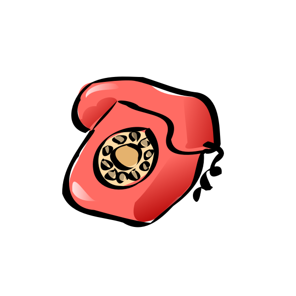 SVG classic phone zazou