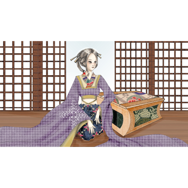 SVG Classical Chinese lady