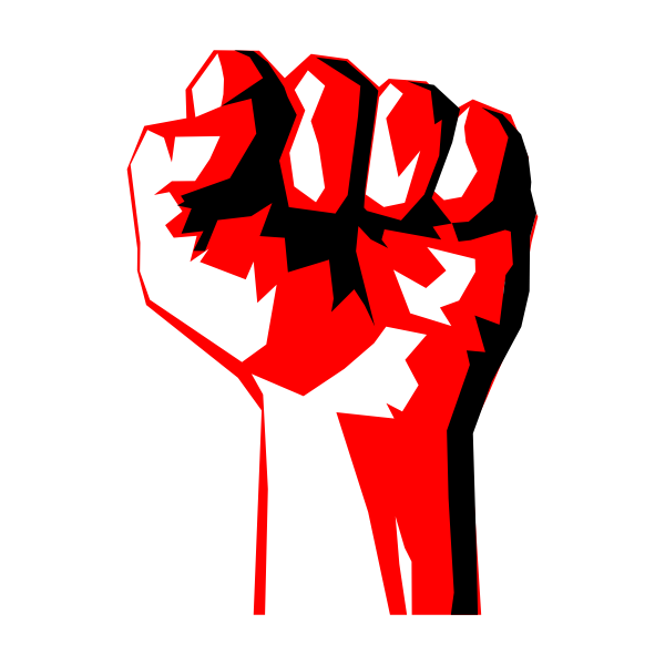 SVG Clenched fist