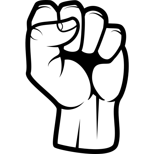 SVG Clenched fist-1576323323