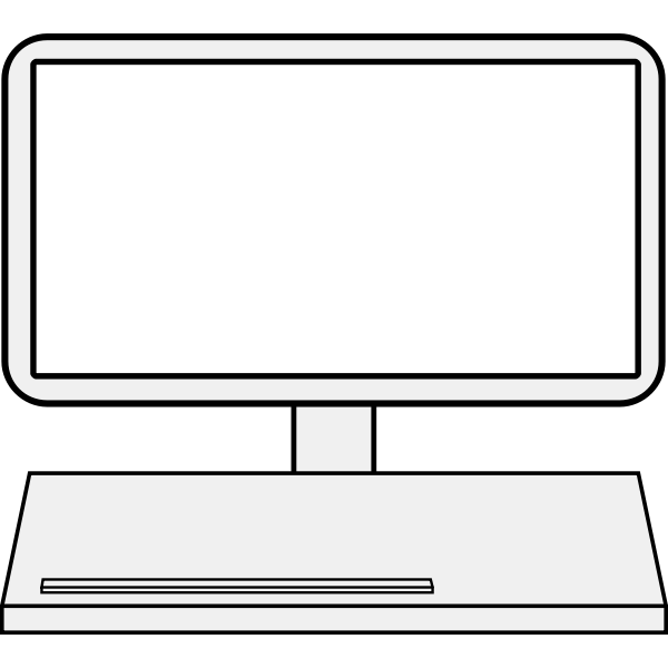SVG Client icon vector image