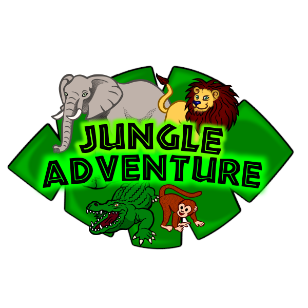 SVG Clip art of Jungle Adventure Kids Club Logo