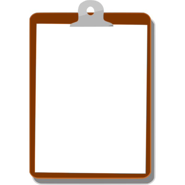 SVG Clipboard Vector Clip Art