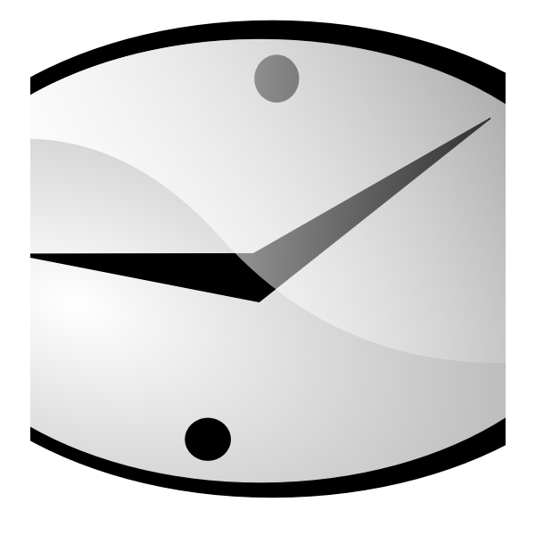 SVG clock