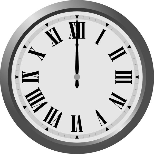 SVG Clock vector graphics
