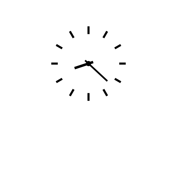 SVG Clock vector image