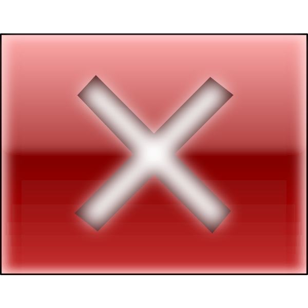 SVG close button