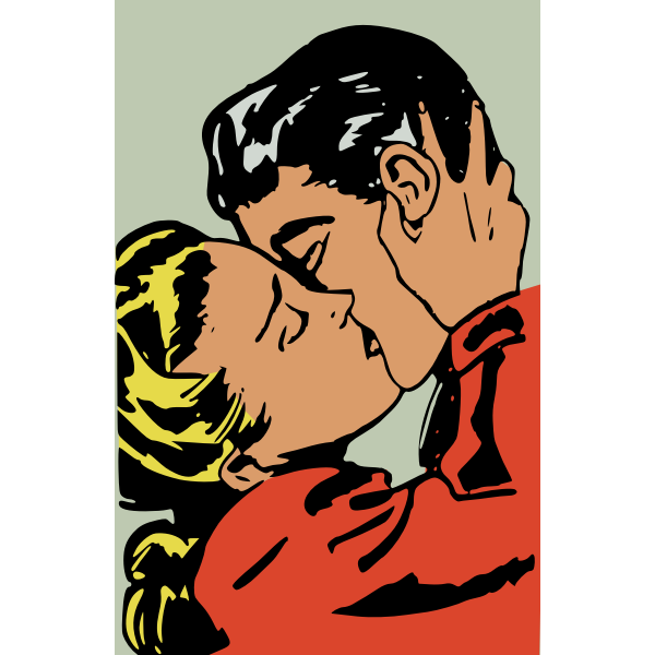 SVG Close kiss