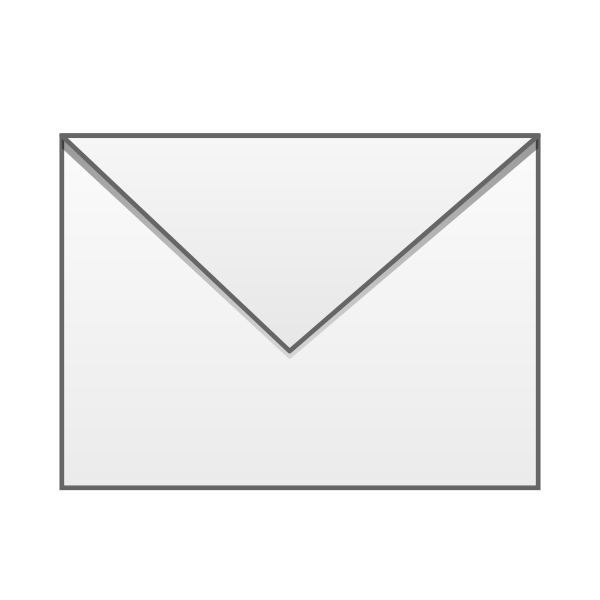 SVG Closed envelope