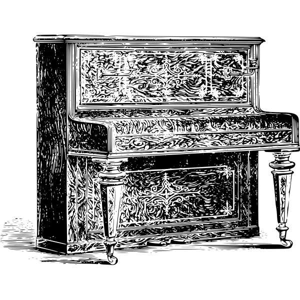 SVG Closed piano