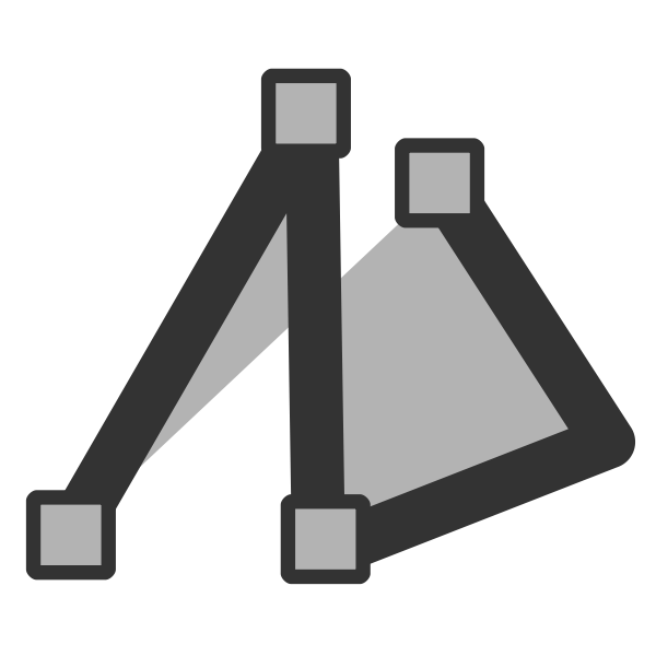 SVG Closed polyline icon