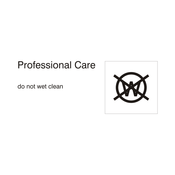 SVG Clothes care symbol