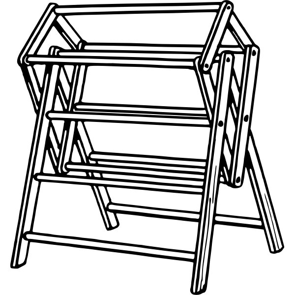 SVG Clothes hanger image