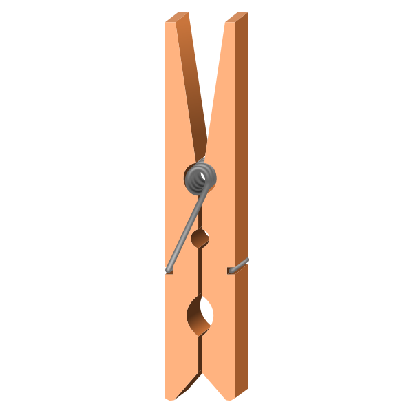 SVG Clothes peg image