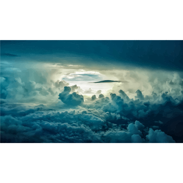 SVG Cloud City