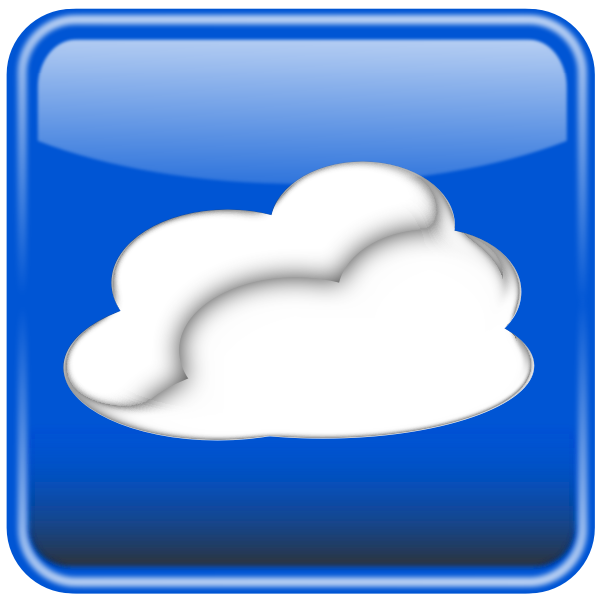 SVG Cloud computing vector graphics