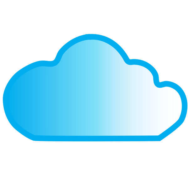 SVG Cloud icon