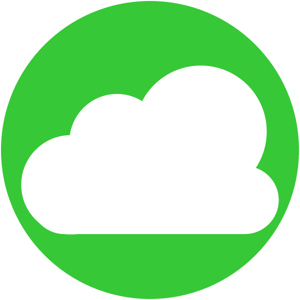 SVG Cloud icon vector illustration