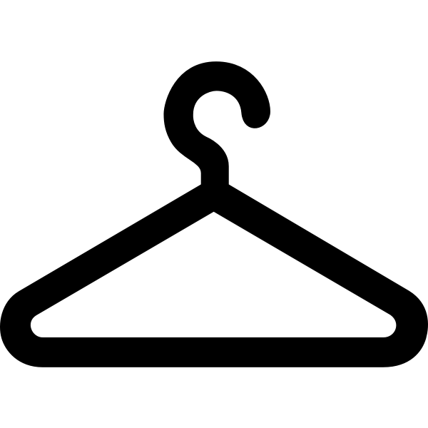 SVG Coat hanger