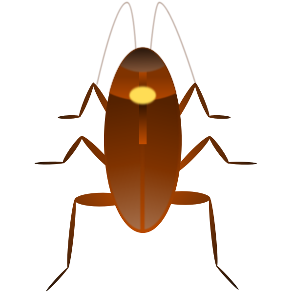 SVG Cockroach illustration