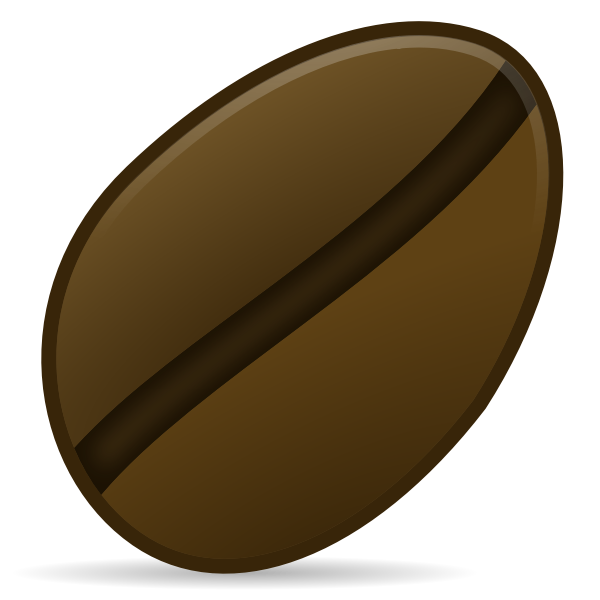 SVG Coffee bean icon