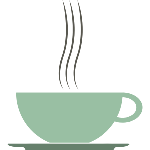 SVG Coffee cup vector drawing