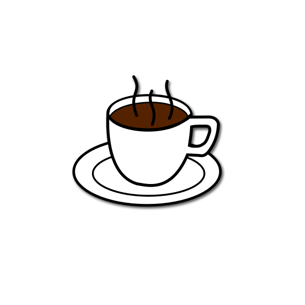 SVG Coffee cup vector image
