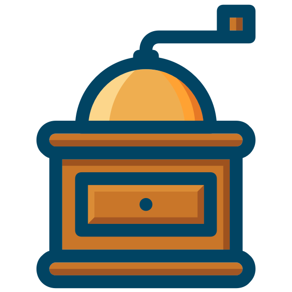 SVG Coffee grinder icon