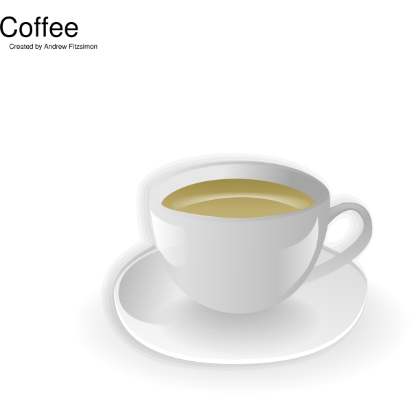 SVG Coffee in cup