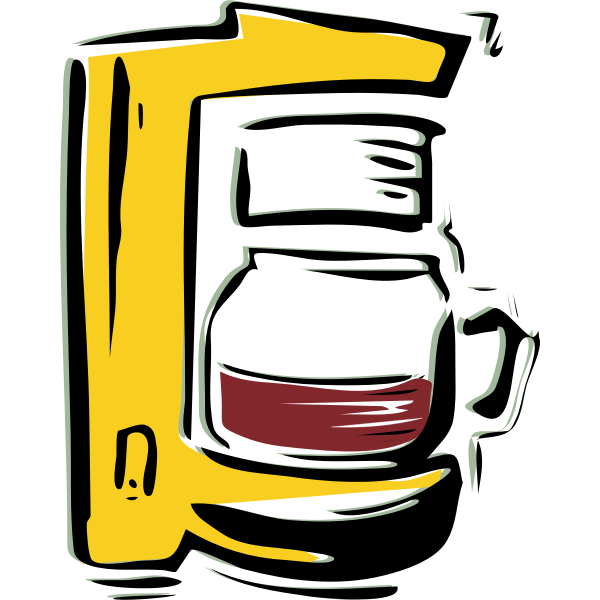 SVG Coffee machine