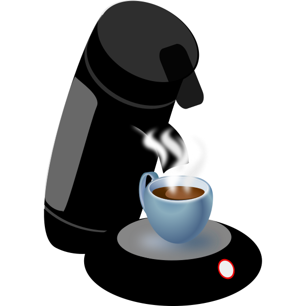 SVG Coffee machine image