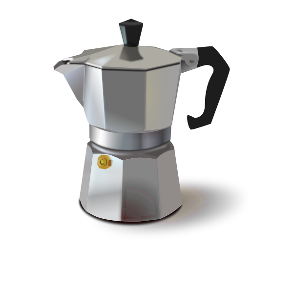 SVG Coffee machine vector graphics