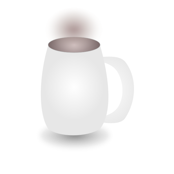 SVG Coffee mug vector image