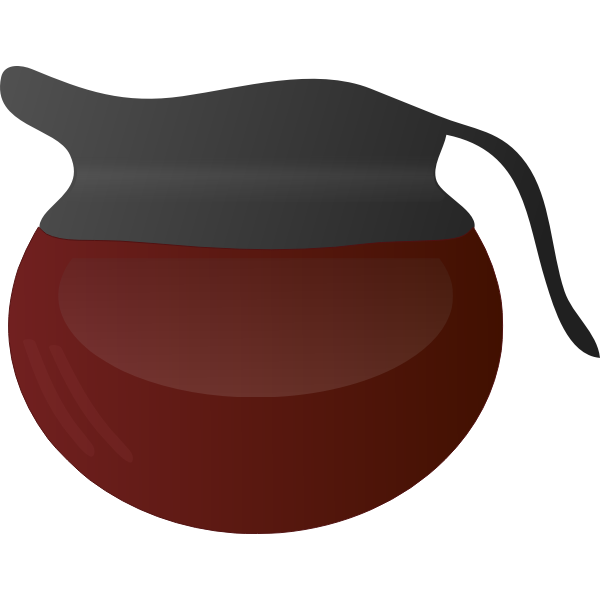 SVG Coffee Pot Vector Art