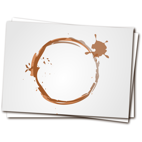 SVG Coffee stain