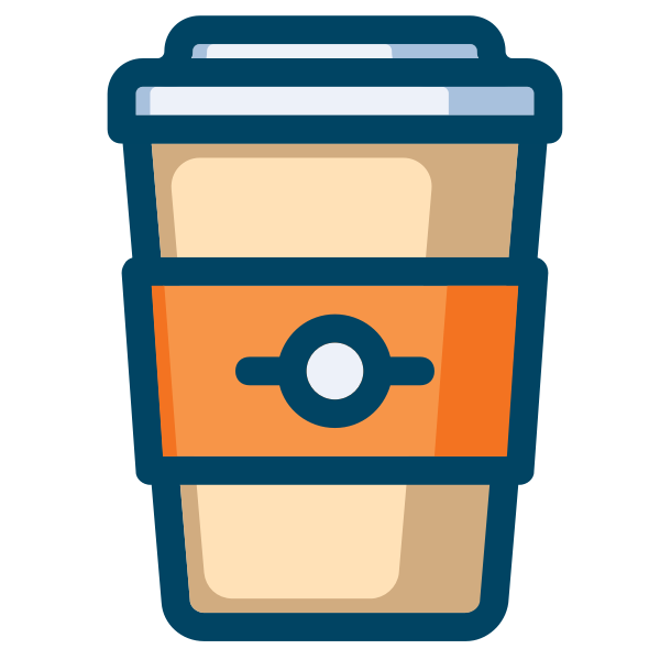 SVG Coffee to go icon
