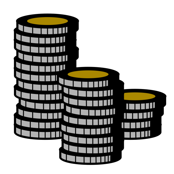 SVG Coins vector image