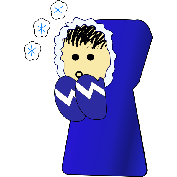 SVG cold kid