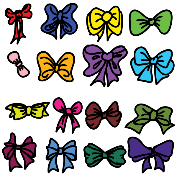 SVG Collection of bows