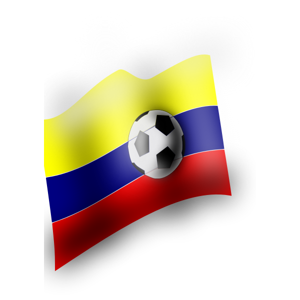 SVG Colombian flag vector clip art