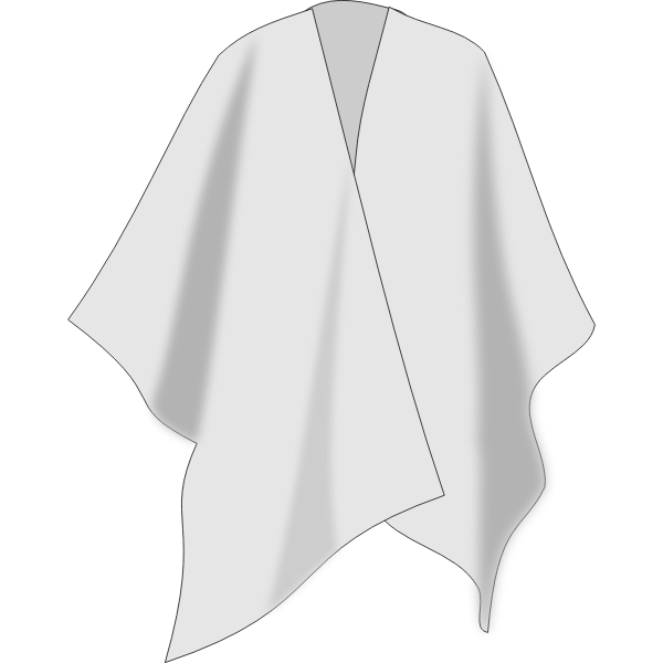 SVG Colombian poncho vector image