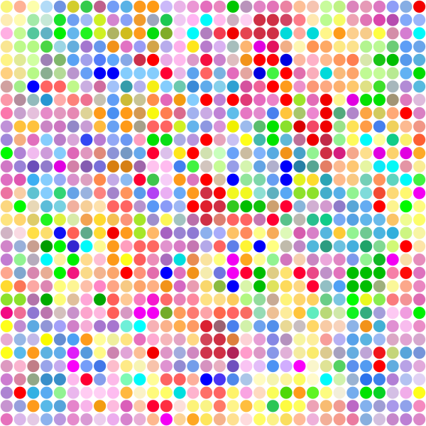 SVG Color Dot Pattern