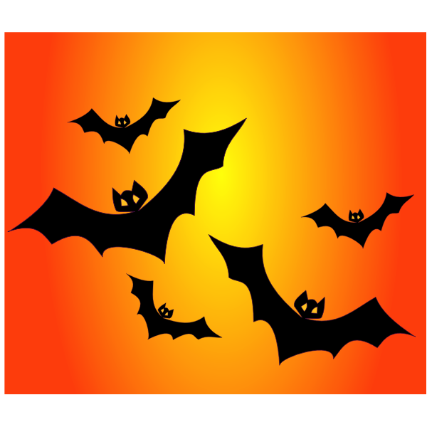 SVG Color Halloween poster vector image