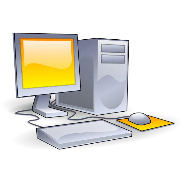 SVG Color old style computer vector graphics