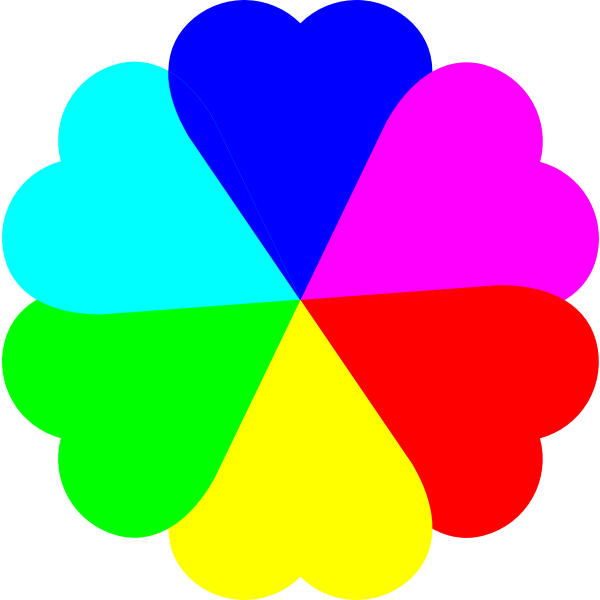 SVG Color spectrum symbol
