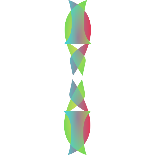 SVG Colored abstract