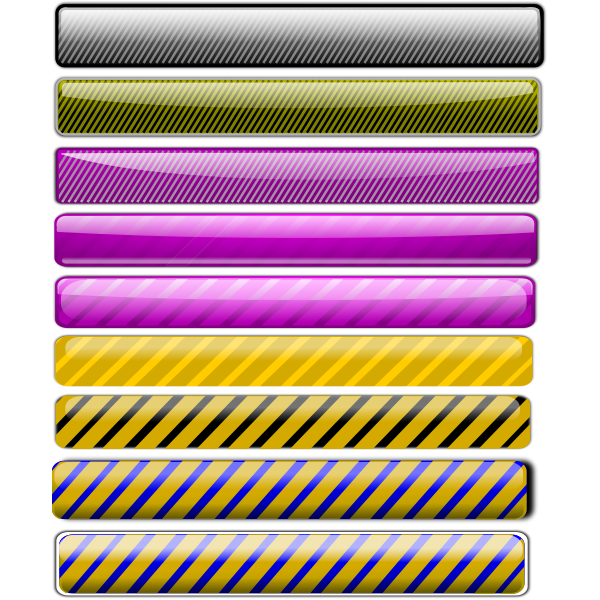 SVG Colored Bars Vector Pack