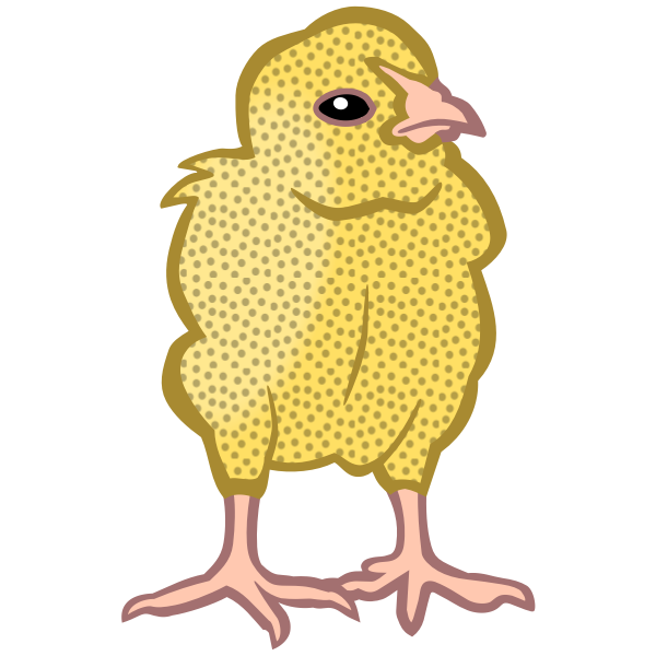 SVG Colored chicken